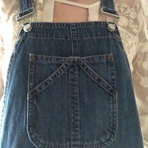 Vintage gap high waisted overalls size xs